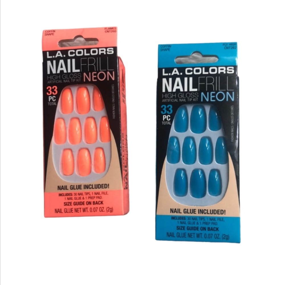 L A Colors Nail Tip Kits